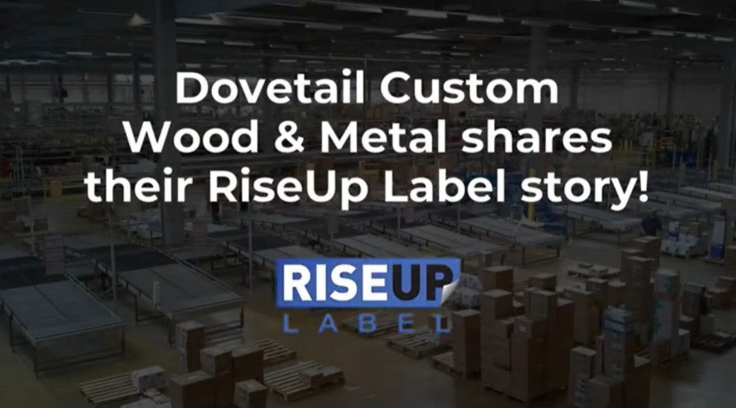 25% of QC Time Was Spent Removing Labels at Dovetail Custom Wood & Metal